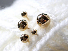 10K/14K Gold ball series earring