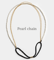 Pearl chain hairband