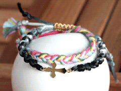 Mirae Cross knot bracelet