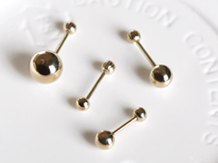 10K/14K Gold ball piercing