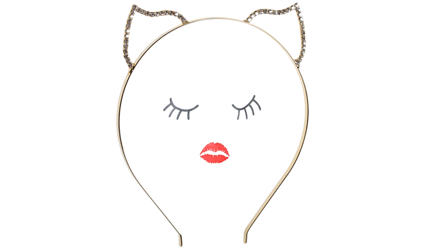 Cubic Cat Hairband