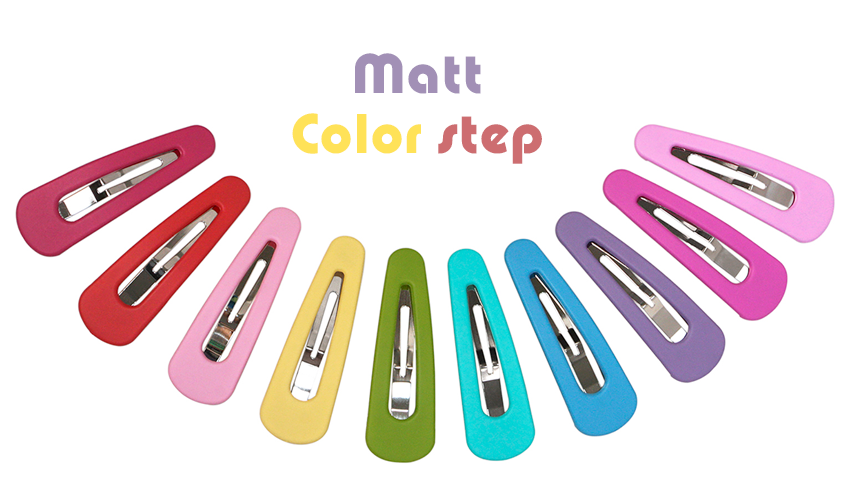 Matt Color step hairpin
