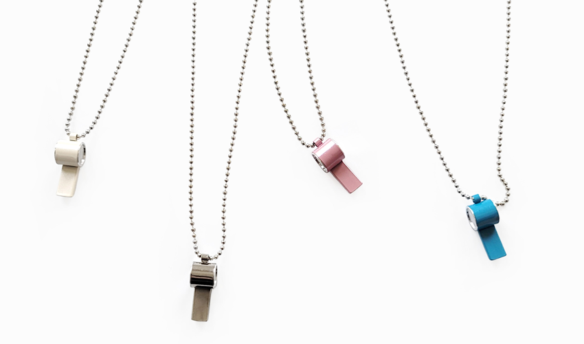 Mini Color Whistle necklace