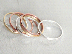 Simple layer ring
