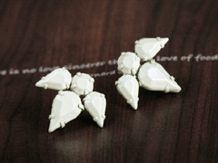 Ivory sprout earring