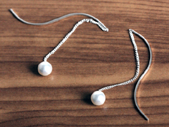 Free pearl earring [핵진주]