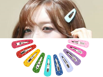Pattern Color Step hairpin