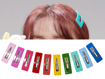 Square Color Step hairpin
