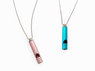 Couple Whistle necklace