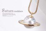 토성 목걸이 Saturn necklace