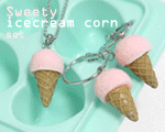 Sweety icecream corn set