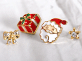 Christmas party earring