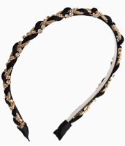 Chain twist hairband