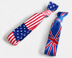 National Flag Elastic hair tie